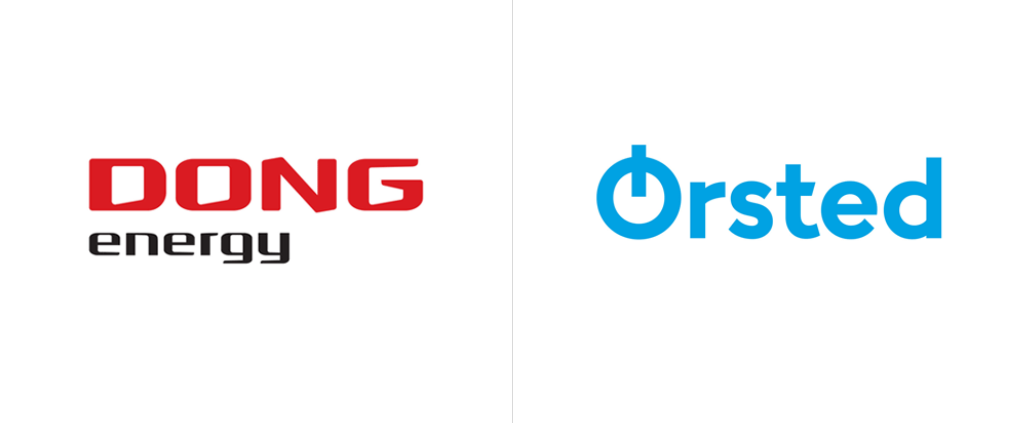 dong energy新旧logo