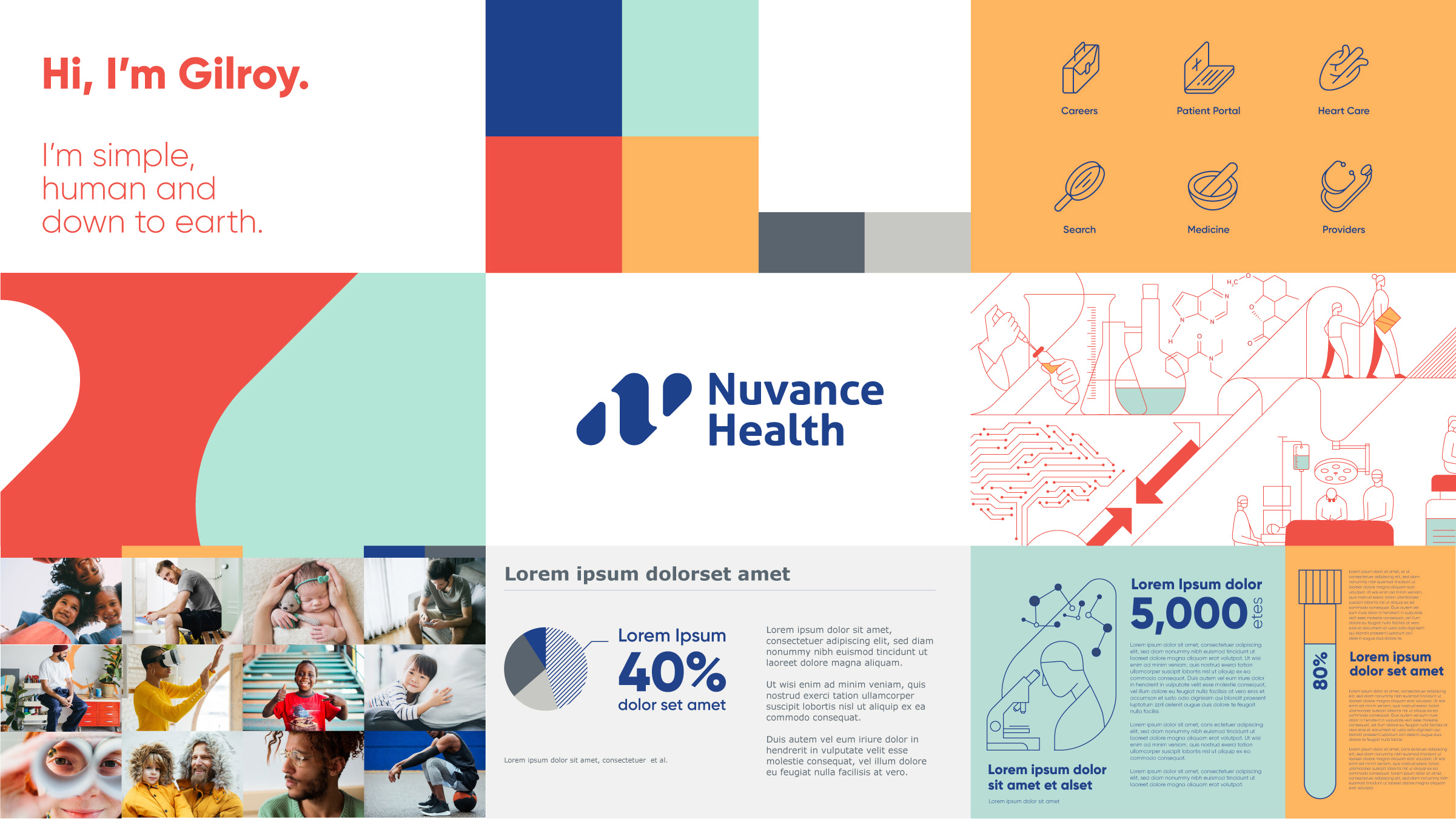 Nuvance Health医疗保健新标志力英品牌设计顾问公司