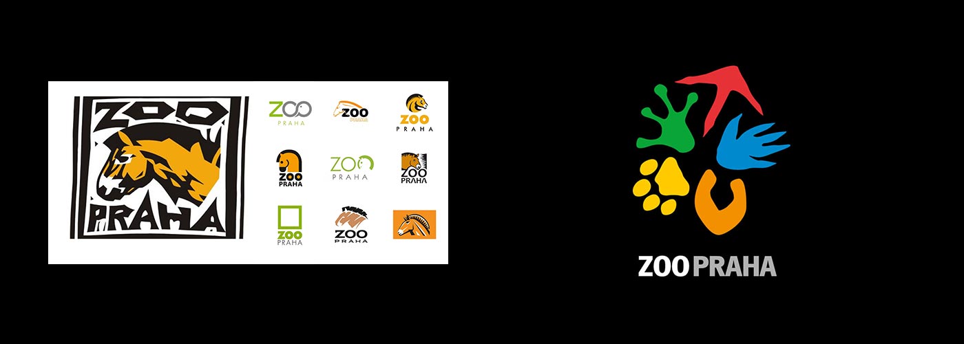 动物园旧logo、新logo及竞稿成果展示