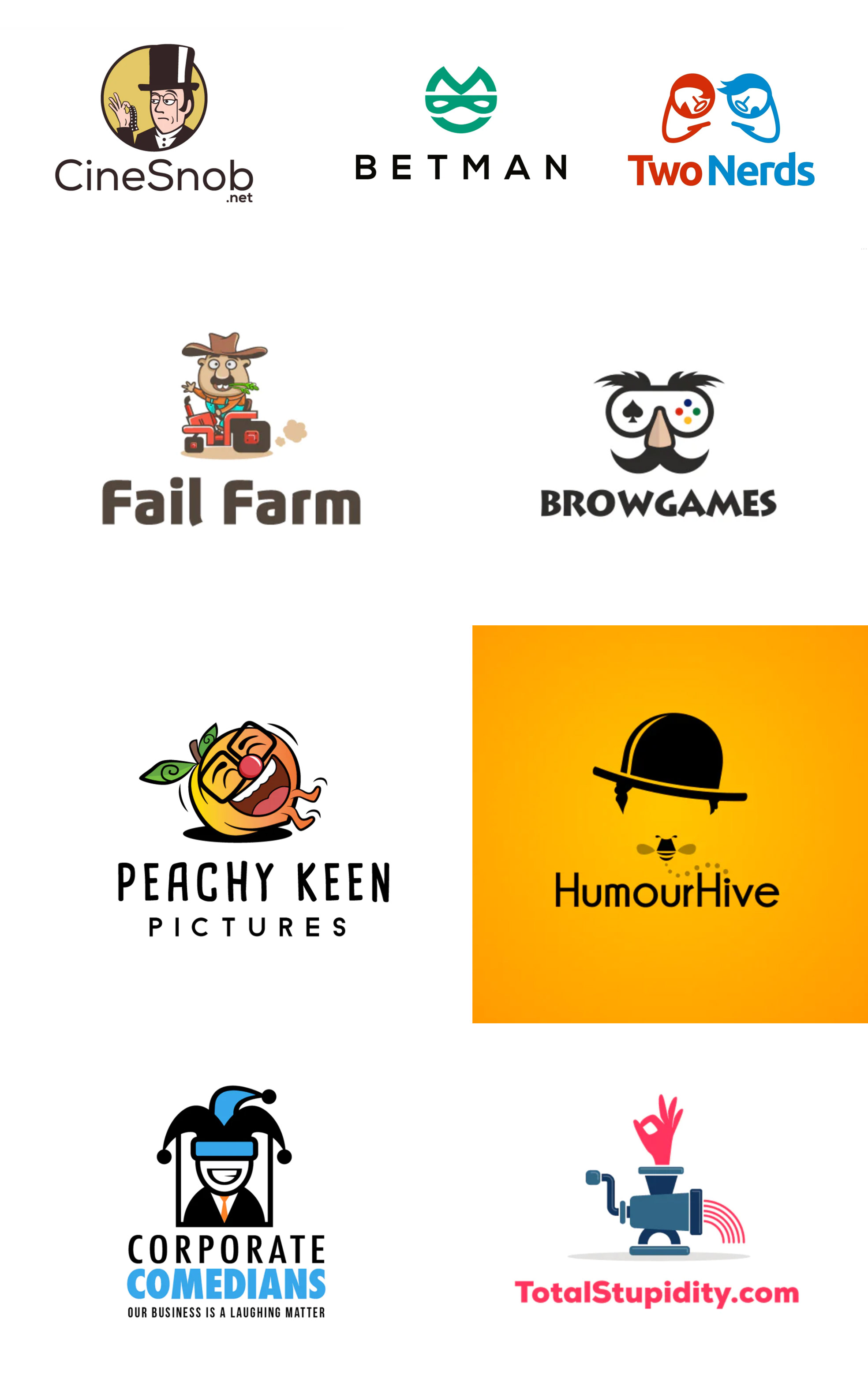 42个娱乐标志设计让人兴奋