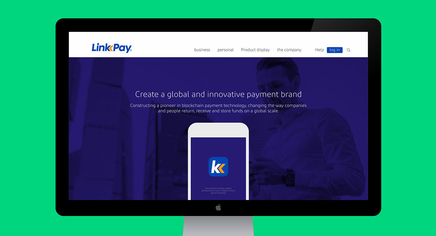 Linkpay全球化创新支付品牌设计