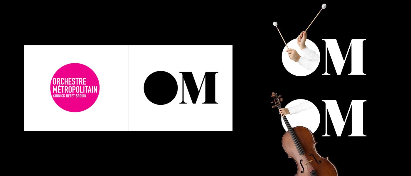Orchester Métropolitain新旧标志对比