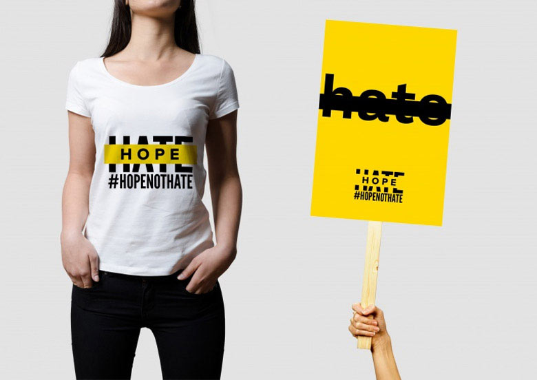 Hope Not Hate重塑品牌设计 Hope Not Hate重塑品牌设计