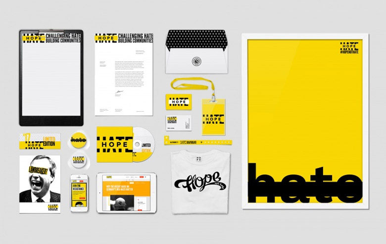 Hope Not Hate办公用品设计 Hope Not Hate办公用品设计