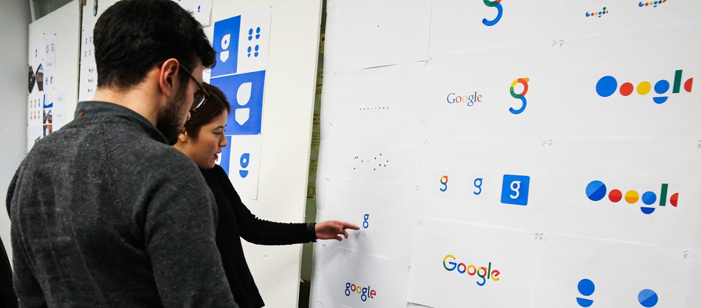 Google logo创作过程