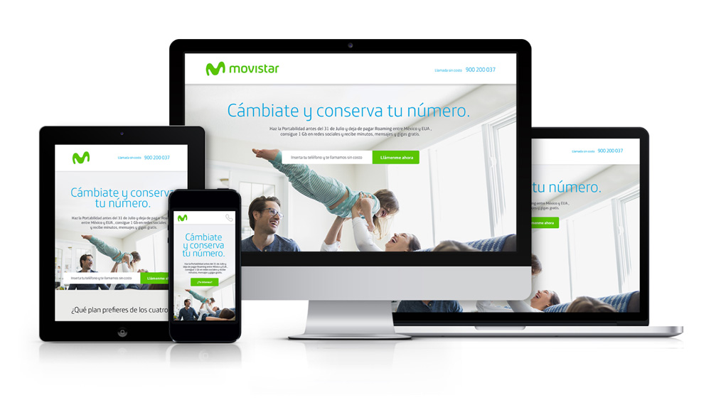 Movistar新品牌及VI设计_网站设计