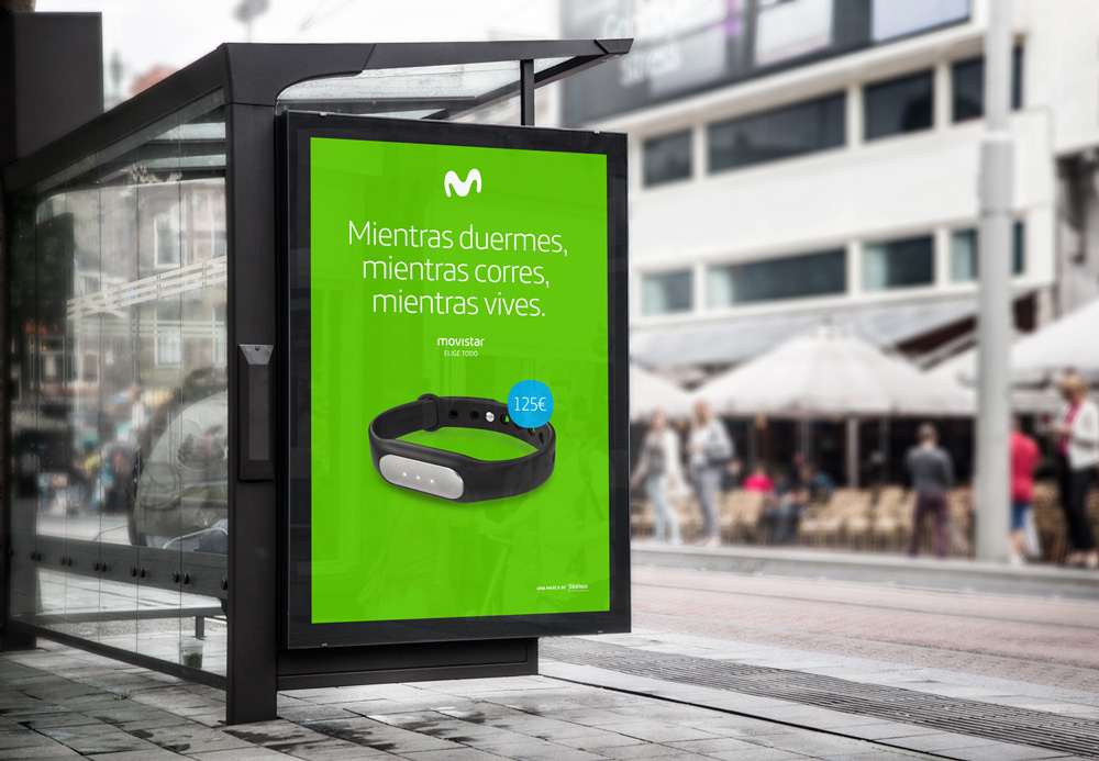 Movistar新品牌及VI设计_海报