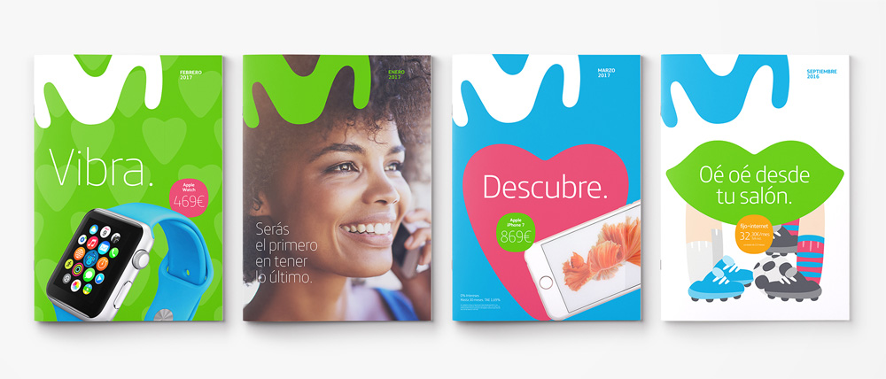 Movistar新品牌及VI设计_平面设计