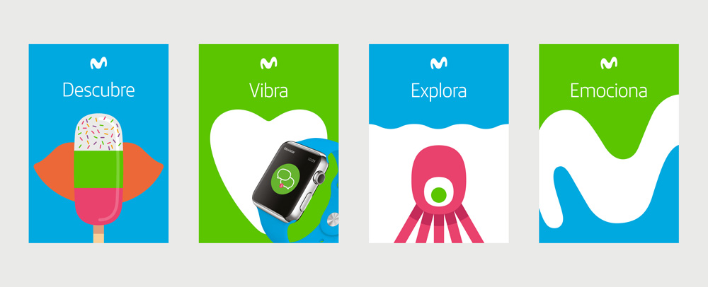 Movistar新品牌及VI设计_视觉气质