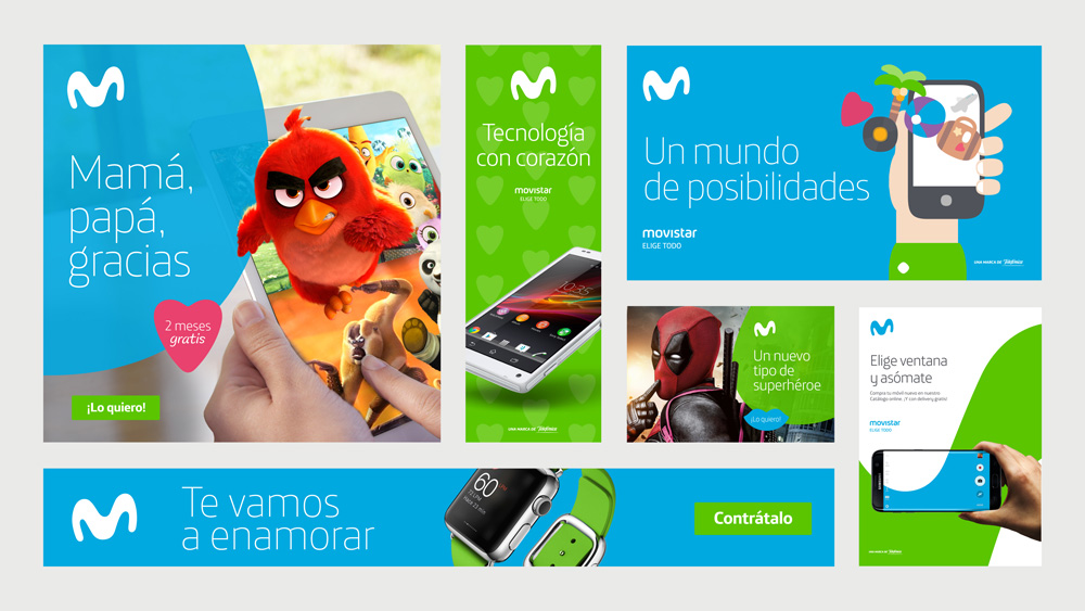 Movistar新品牌及VI设计_品牌调性
