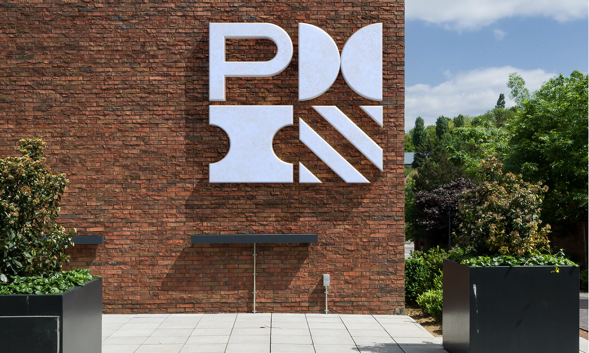 PMI立体logo