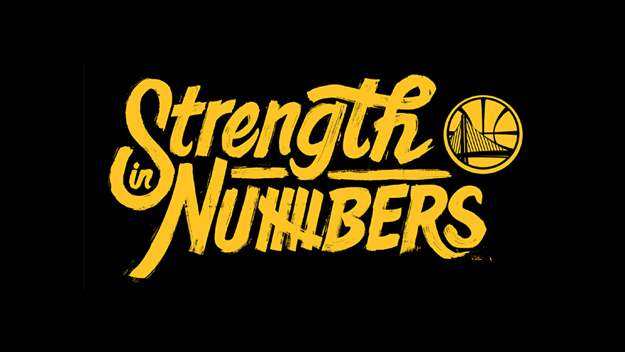 strength in numbers新logo及vi设计