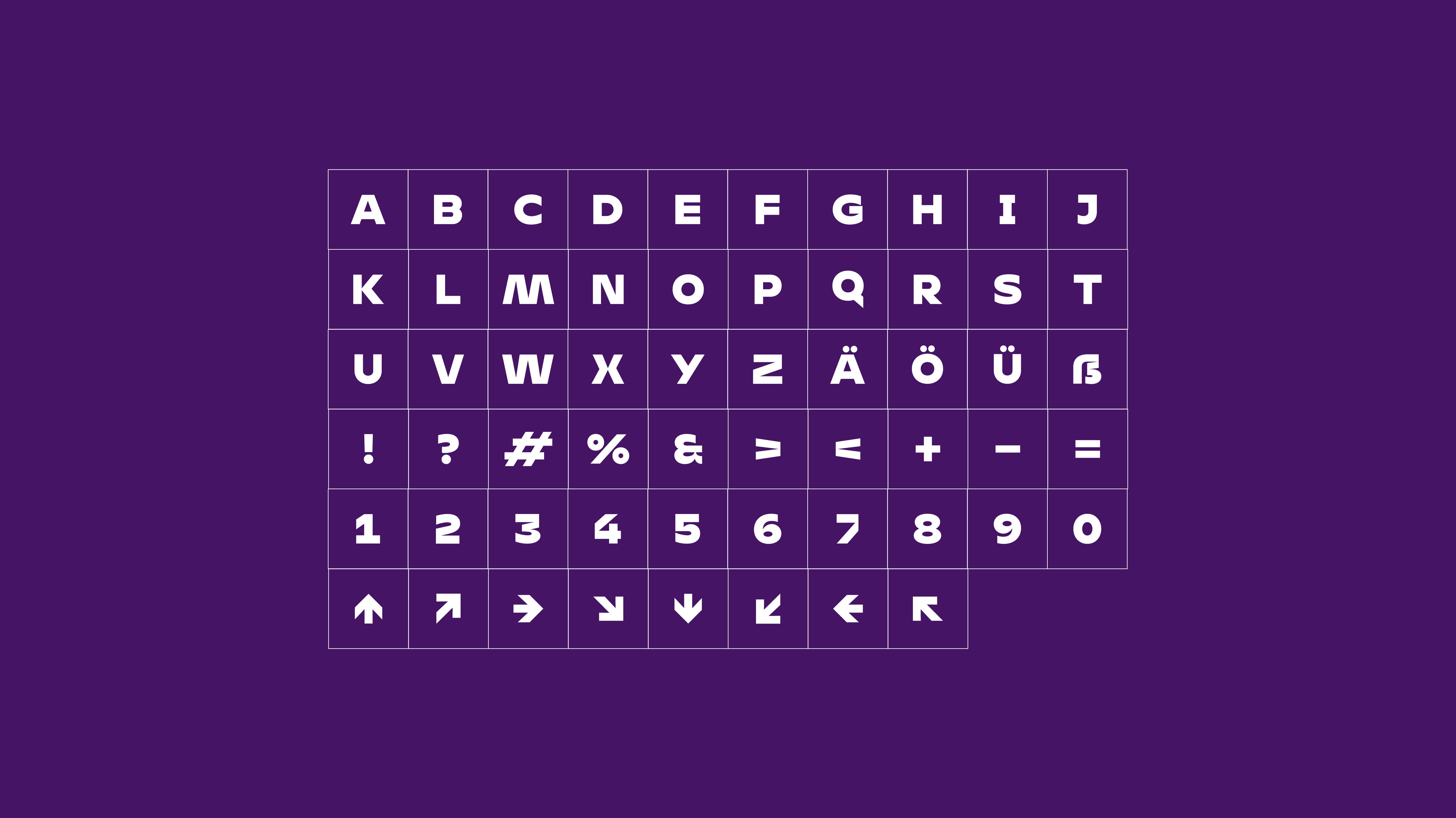 M字体
