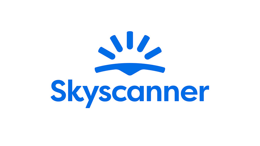 Skyscanner旅游平台新标志