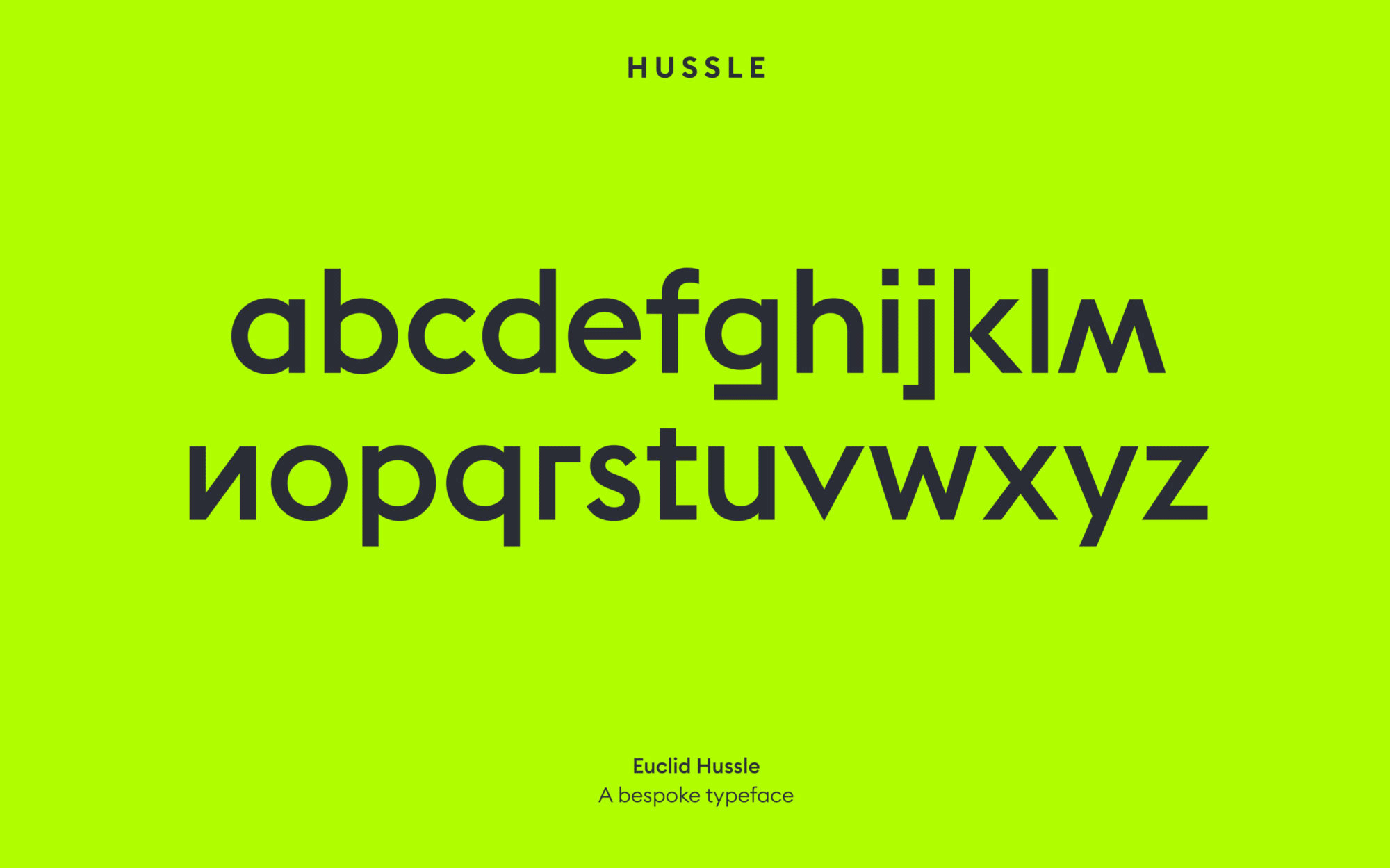 Hussle字体