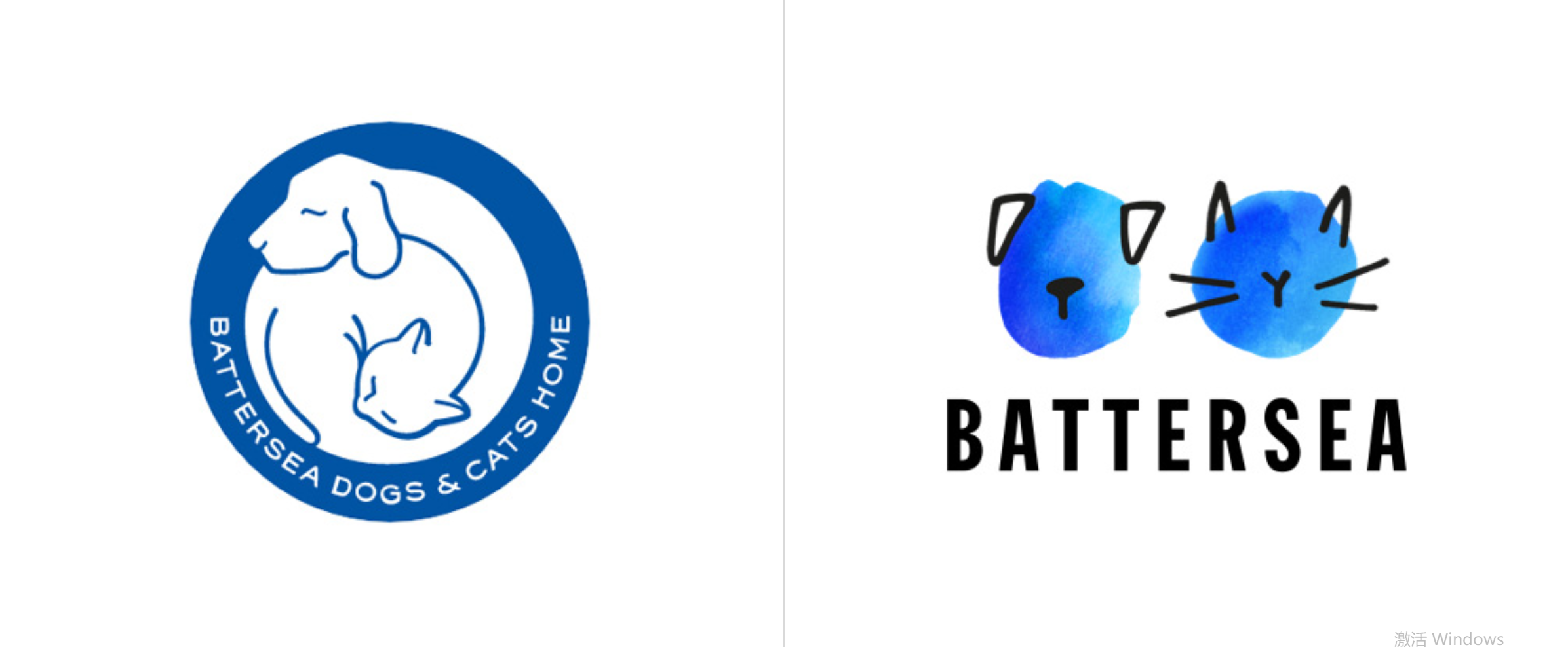 Battersea新旧logo