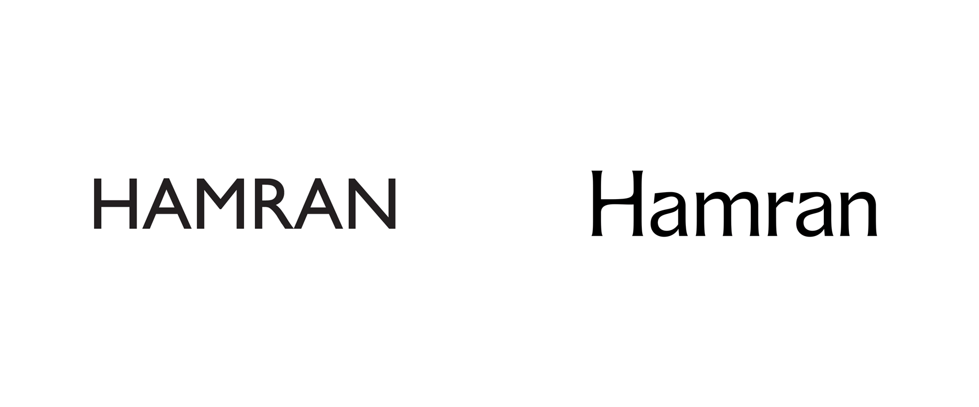 Hamran新旧logo