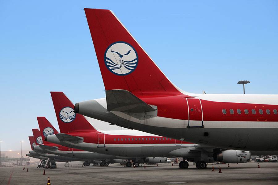 四川航空商标-航空服务企业品牌vi及logo设计-力英品牌设计顾问公司