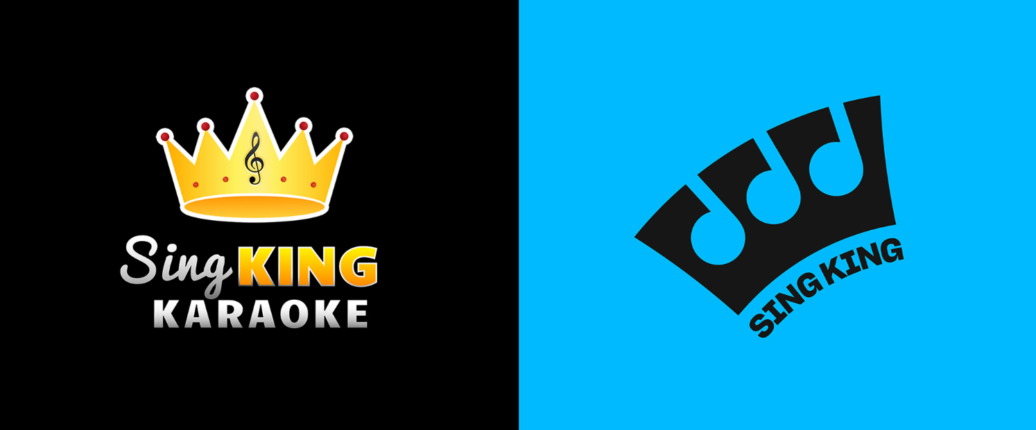 全球最大卡拉OK曲目存储库新旧LOGO