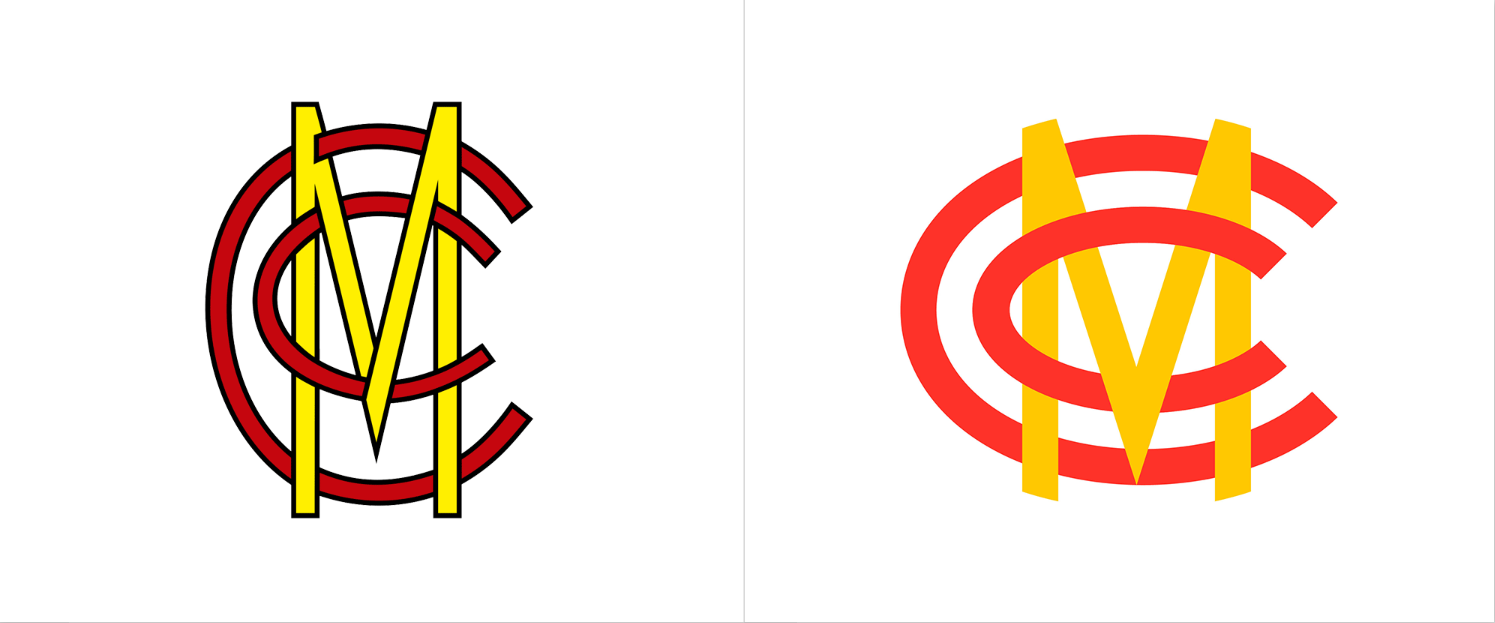 马里波恩板球俱乐部新旧logo