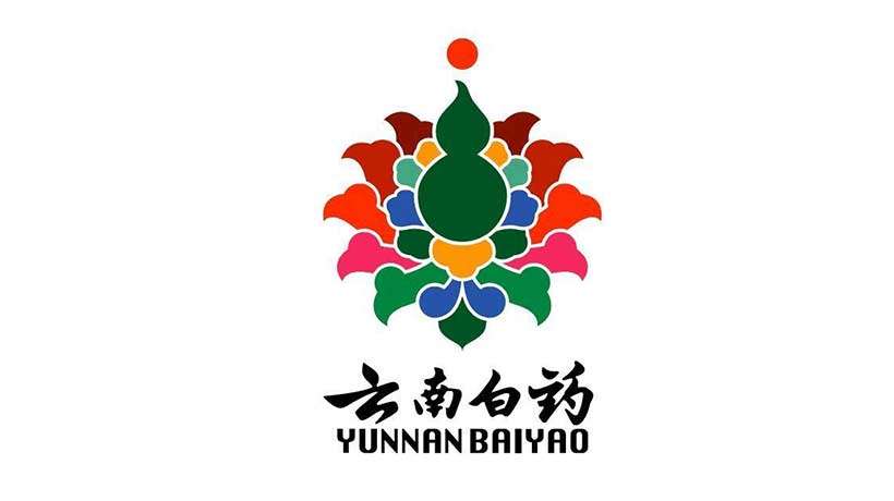 云南白药商标-医药企业品牌vi及logo设计