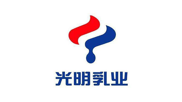 光明乳业食品饮料品牌logo设计