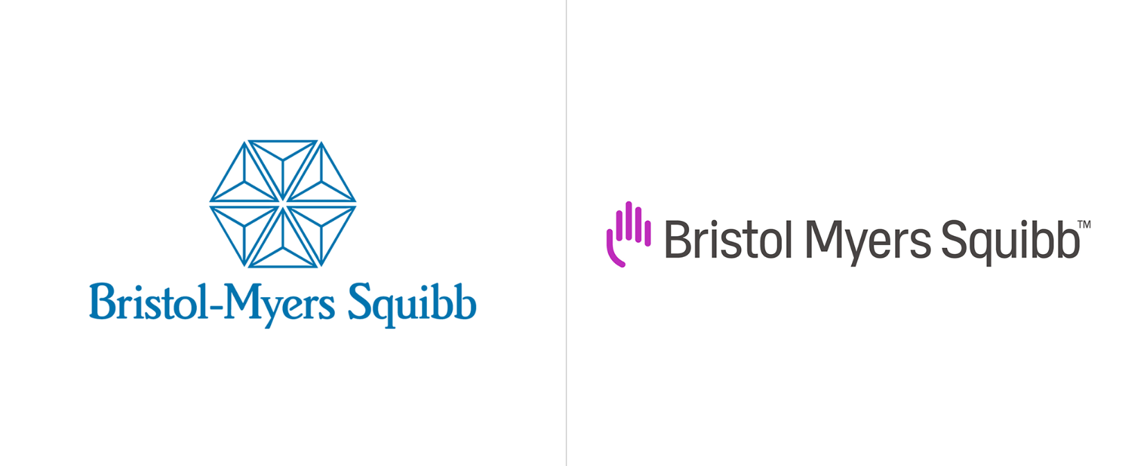 Bristol Myers Squibb新旧标志