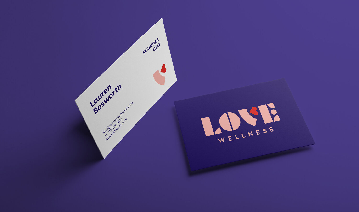 Love Wellness标志应用002