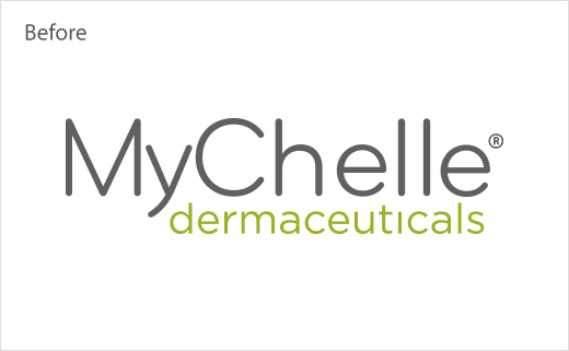 MyCHELLE Dermaceuticals旧标识 MyCHELLE Dermaceuticals旧标识
