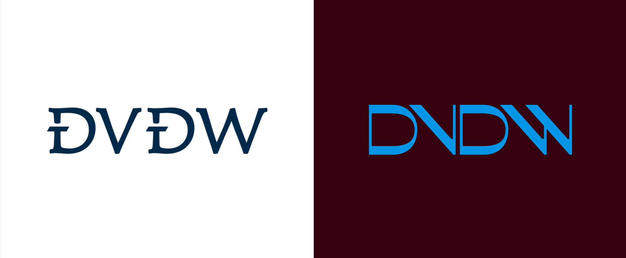 DVDW新旧logo