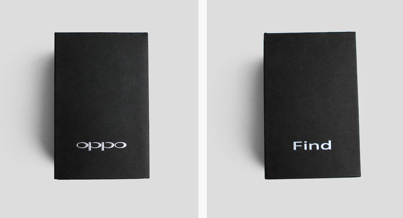 OPPO Find 手机包装设计