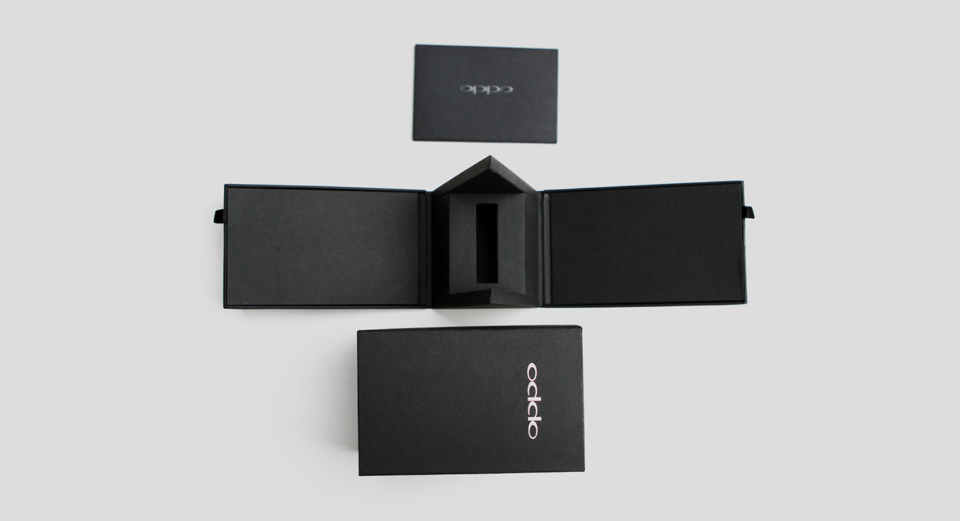 oppo find 手机包装设计