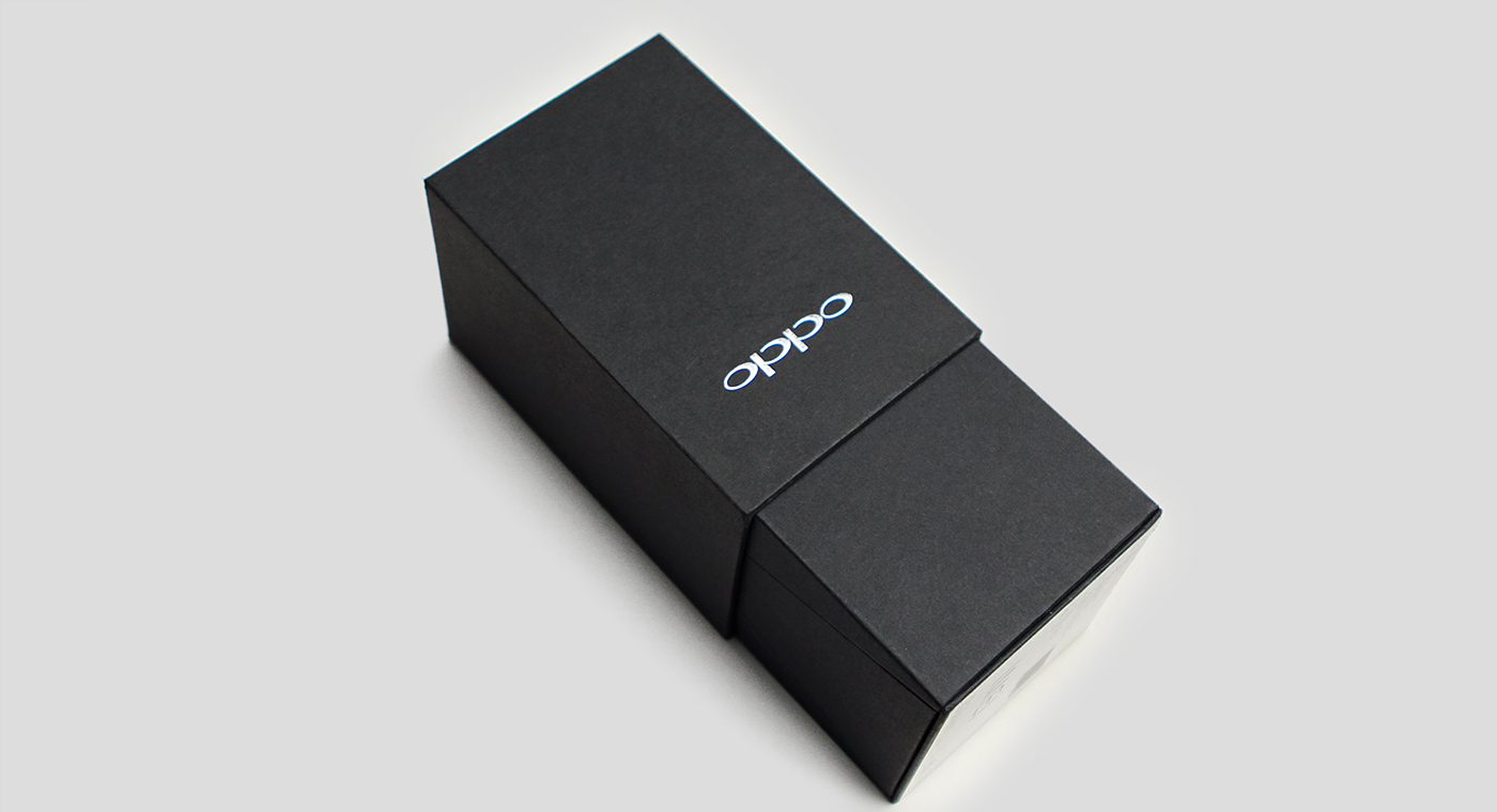 oppo find 手机包装设计