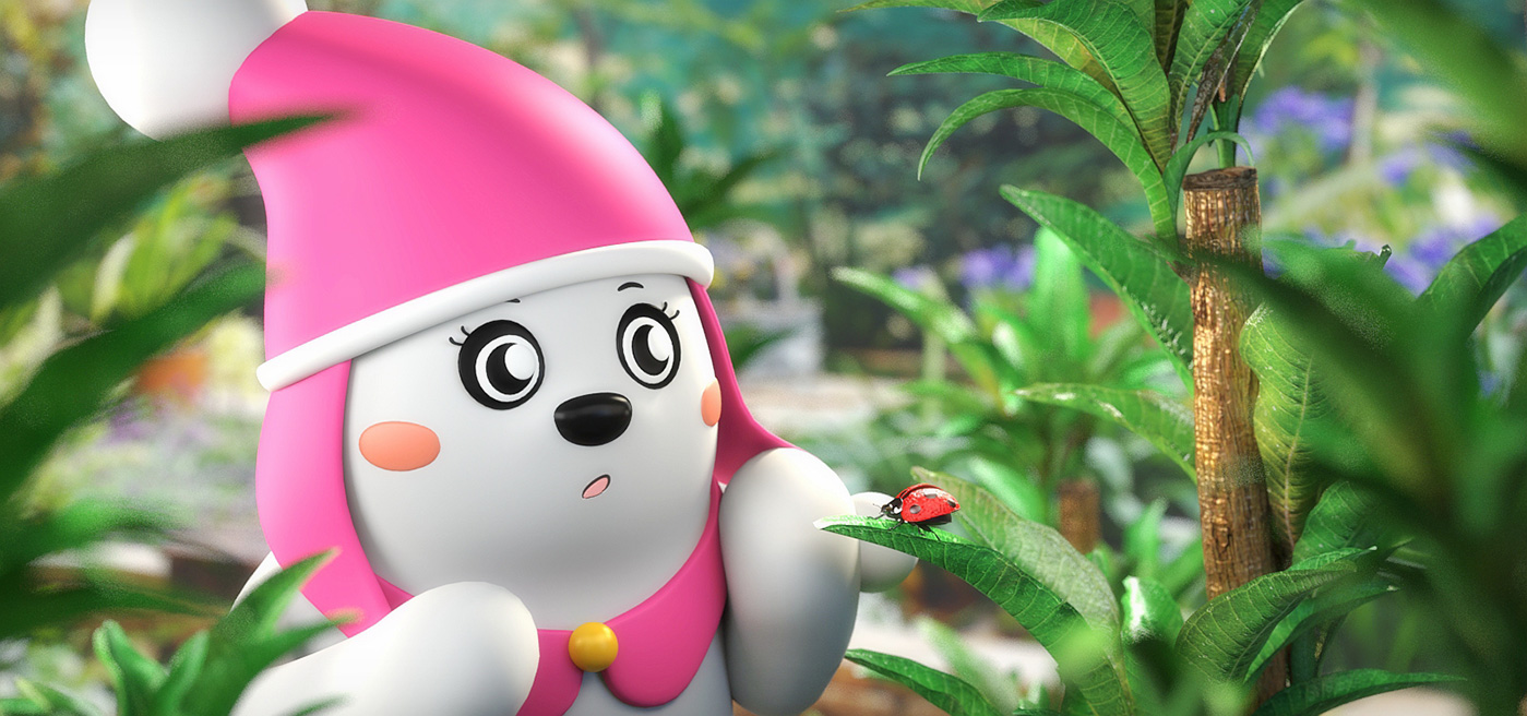 美的空调吉祥物创意设计11