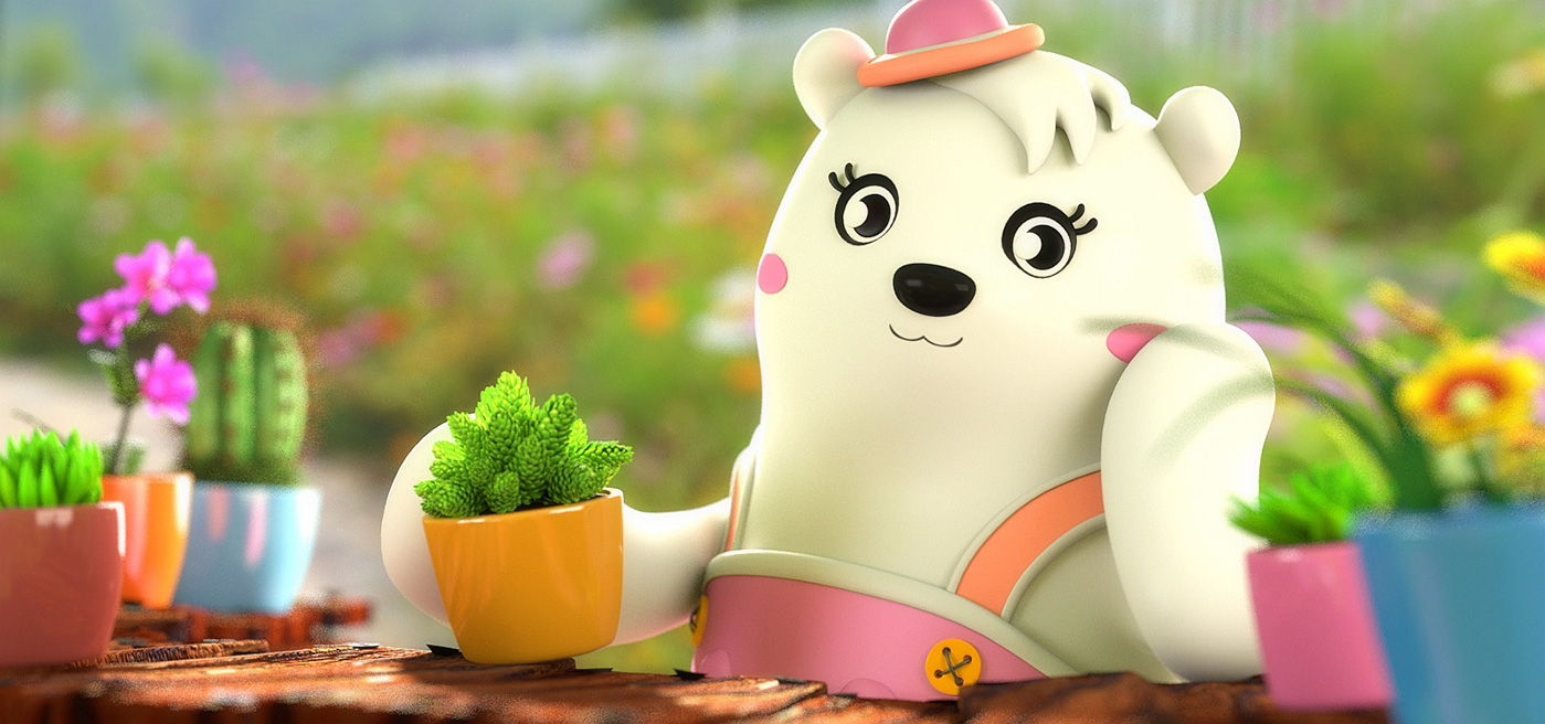 美的空调吉祥物创意设计12