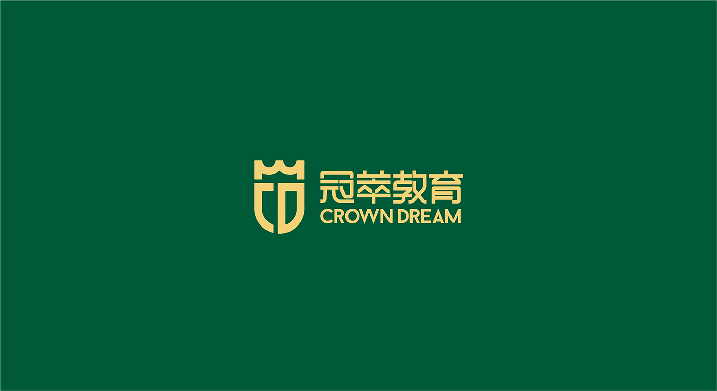 冠萃教育logo设计 冠萃教育logo设计
